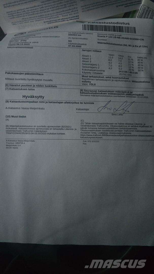 Scania 420 Autonkuljetusautot