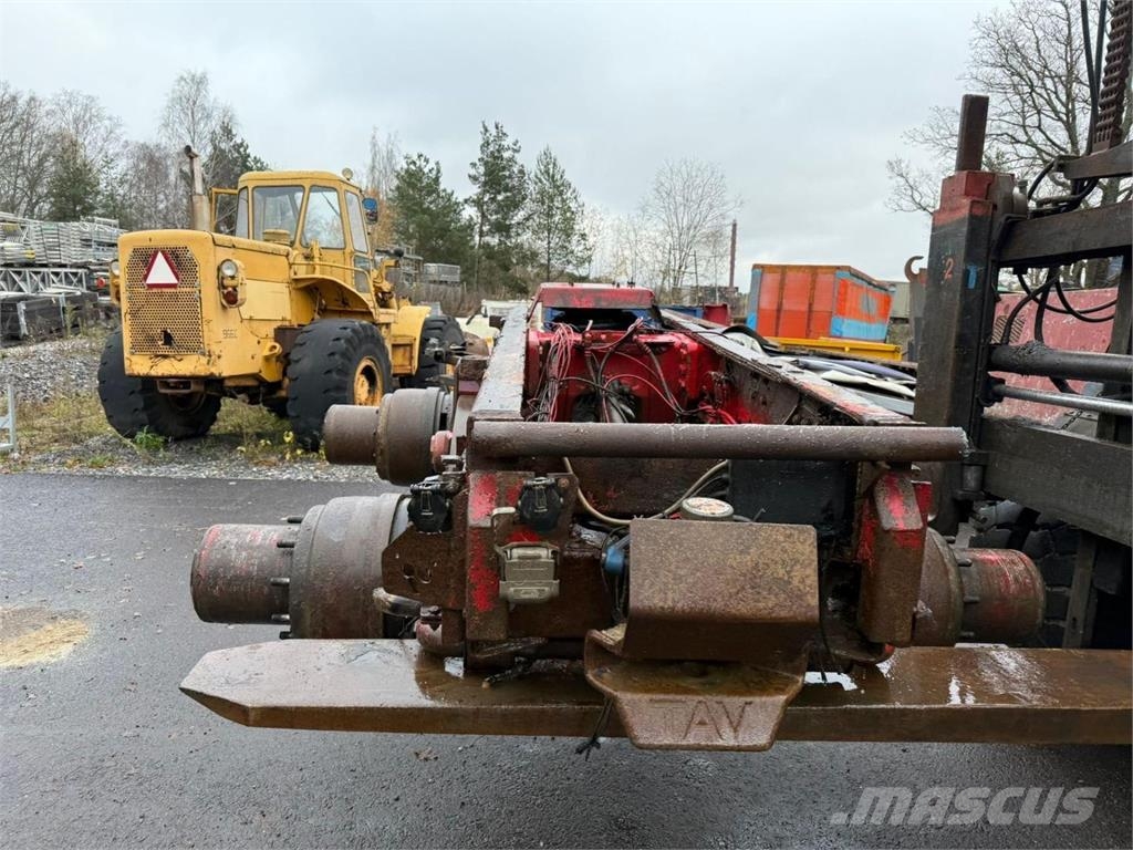 Scania 6x4 telivetopaketti Šasija ar kabīni