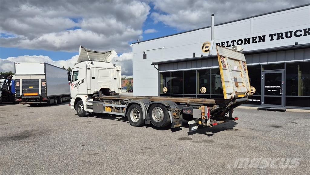 Scania G410 6x2 Smagās mašīnas ar konteineriem