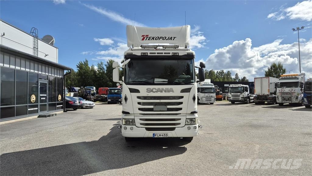 Scania G410 6x2 Smagās mašīnas ar konteineriem