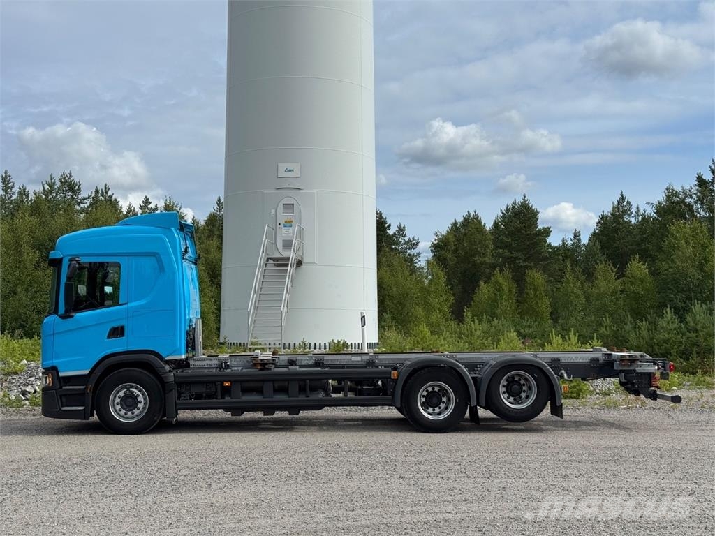 Scania G410 CNG 6x2 貨櫃框架卡車