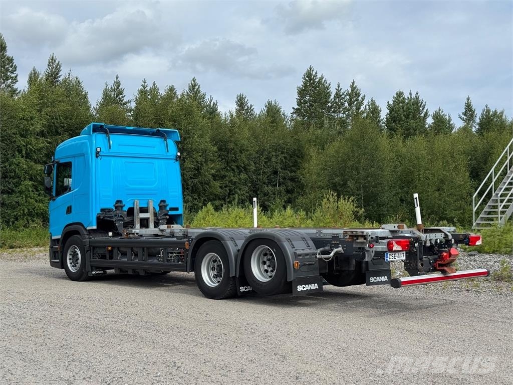 Scania G410 CNG 6x2 貨櫃框架卡車