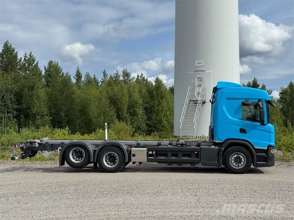 Scania G410 CNG 6x2 貨櫃框架卡車