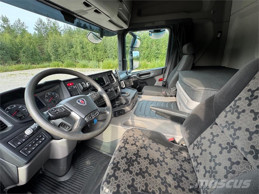 Scania G410 CNG 6x2 Smagās mašīnas ar konteineriem