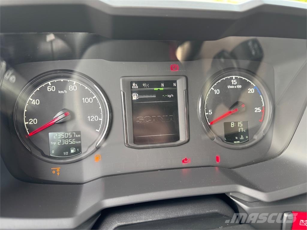 Scania G410 CNG 6x2 Smagās mašīnas ar konteineriem