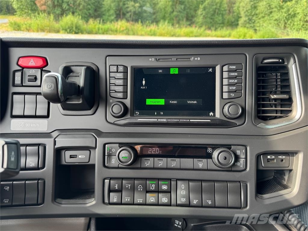 Scania G410 CNG 6x2 Smagās mašīnas ar konteineriem