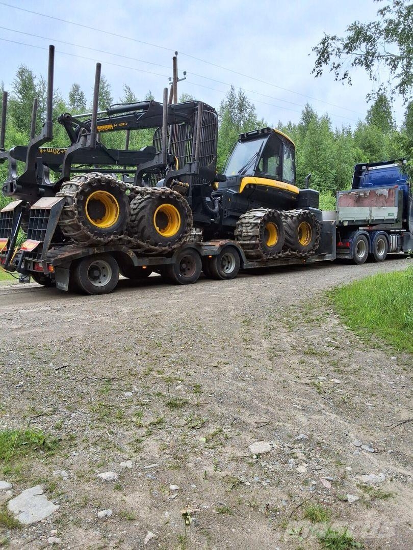 Scania Övriga 3-aks ohjaava Semirremolques de carga baja
