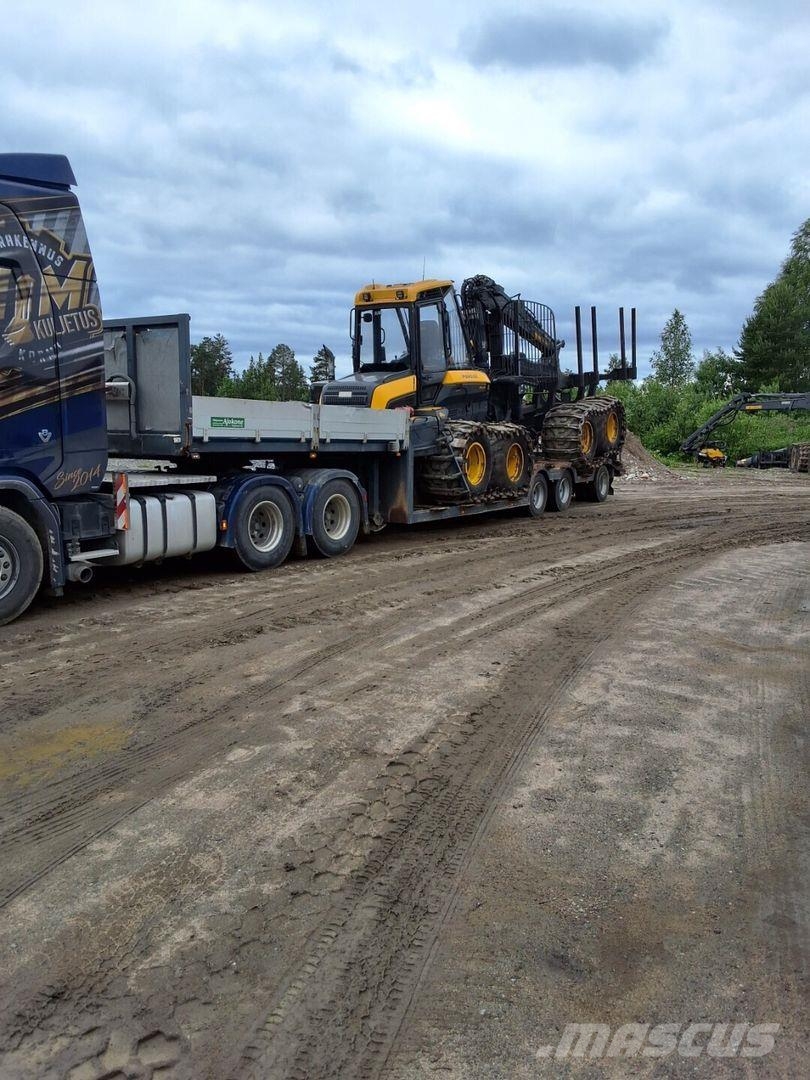 Scania Övriga 3-aks ohjaava Semirremolques de carga baja