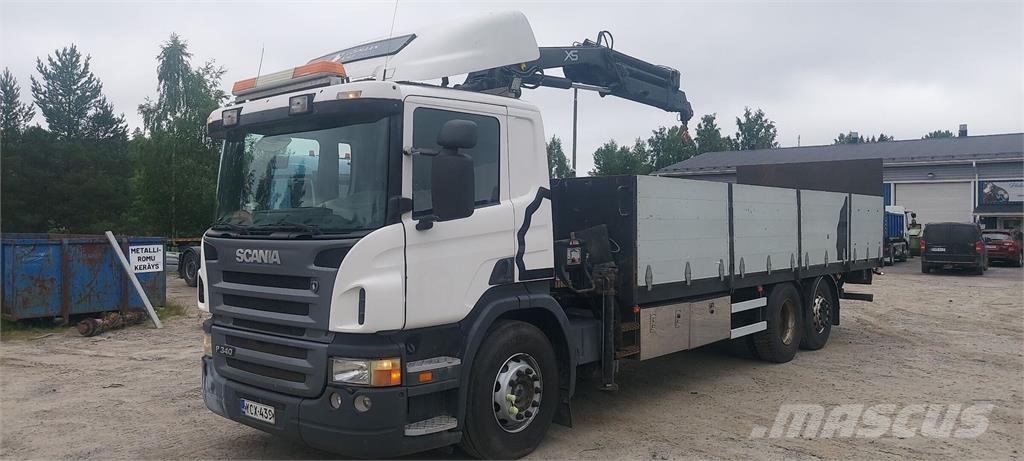 Scania P340 Lastbil med kran