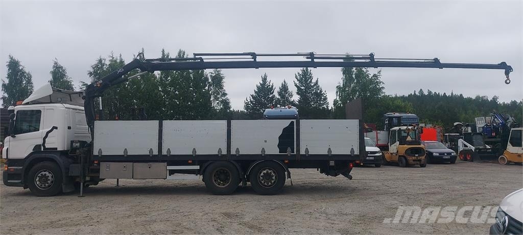 Scania P340 Lastbil med kran
