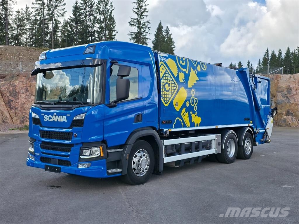 Scania P340 6x2 CNG NTM KG-2BK 21m3 Ostali kamioni