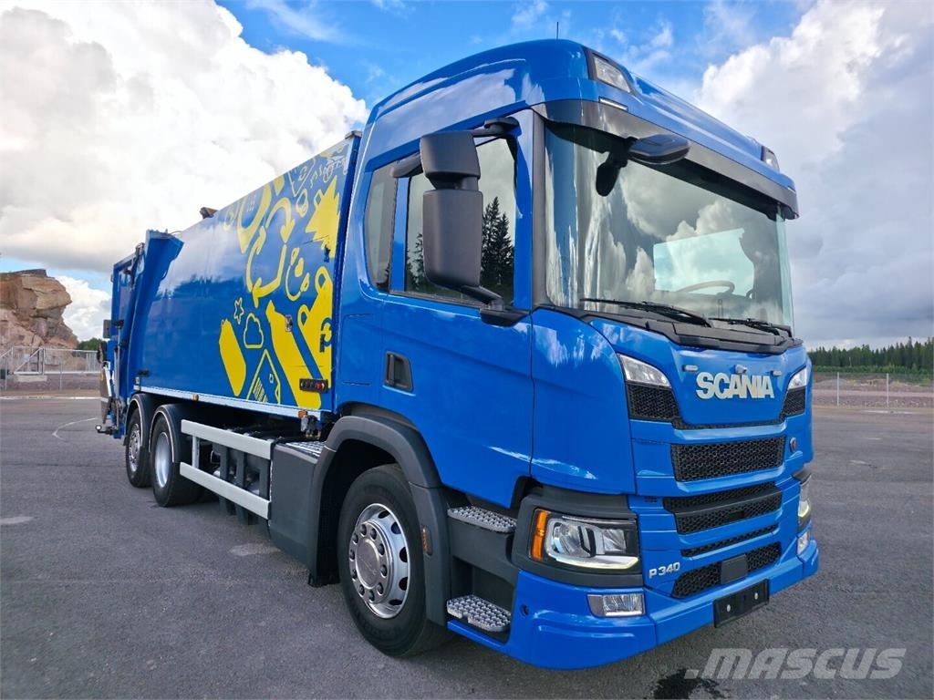 Scania P340 6x2 CNG NTM KG-2BK 21m3 Ostali kamioni
