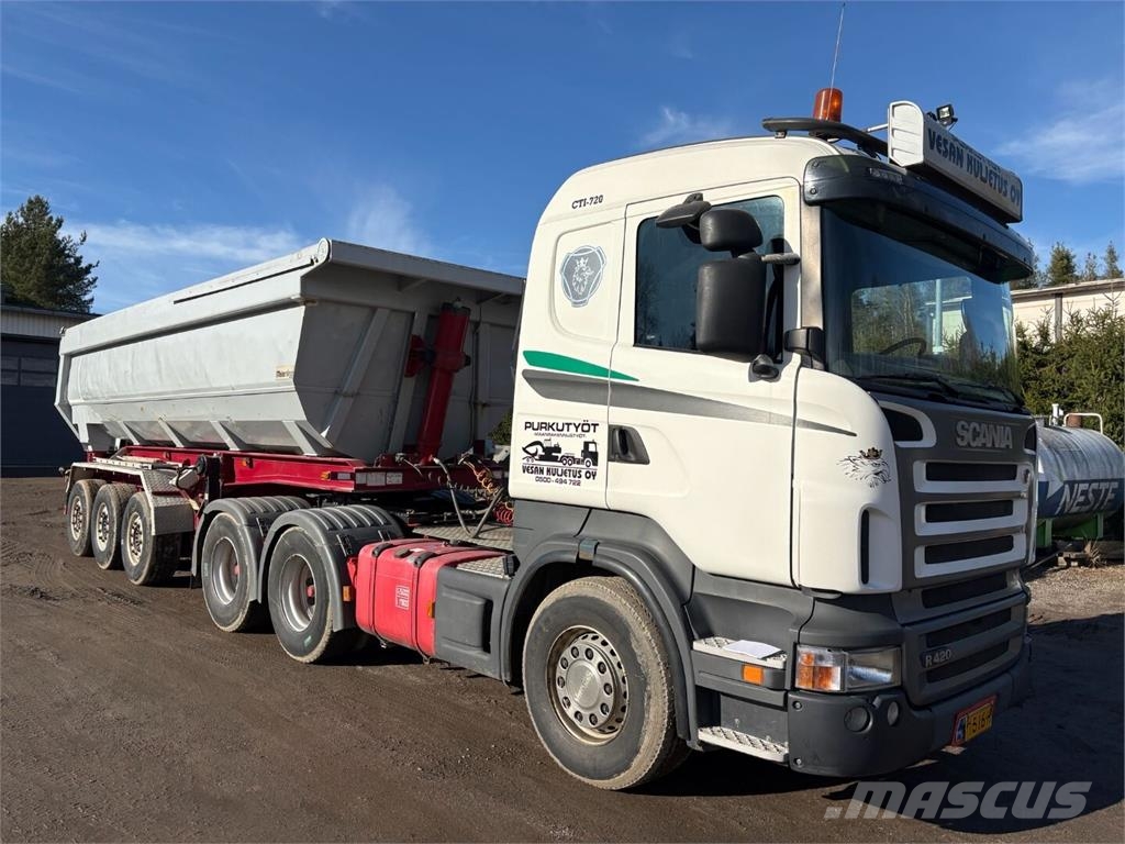 Scania R 420 6X4 Tipper trucks