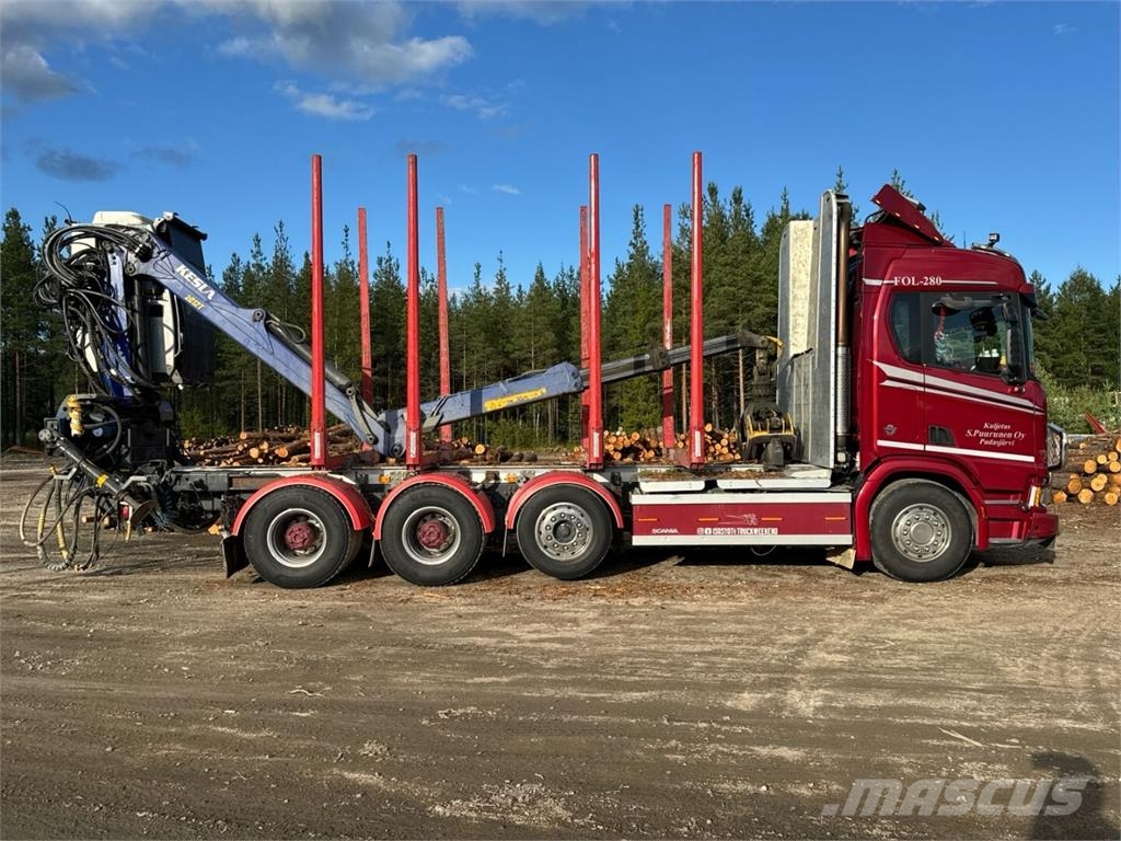 Scania R 650 Kokvedēji