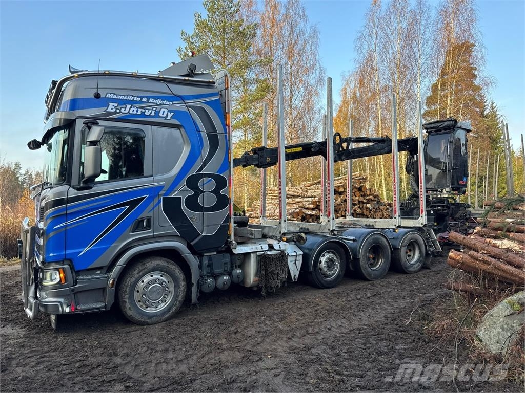 Scania R 650 Puuautot