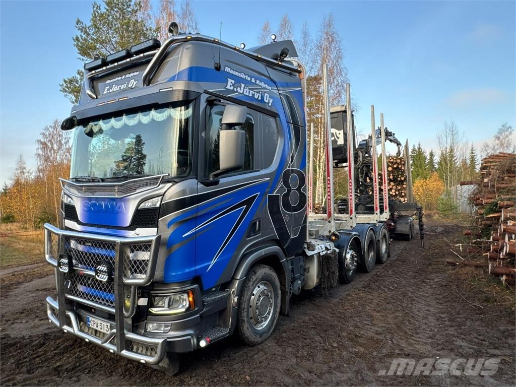 Scania R 650 Puuautot