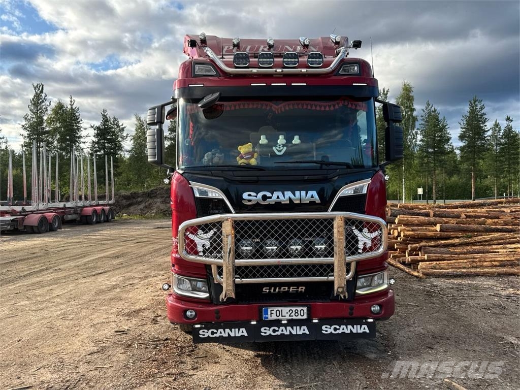 Scania R 650 *VARATTU !!!* Φορτηγά ξυλείας