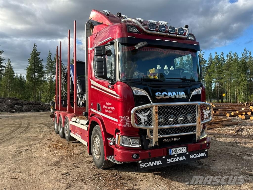 Scania R 650 *VARATTU !!!* Φορτηγά ξυλείας