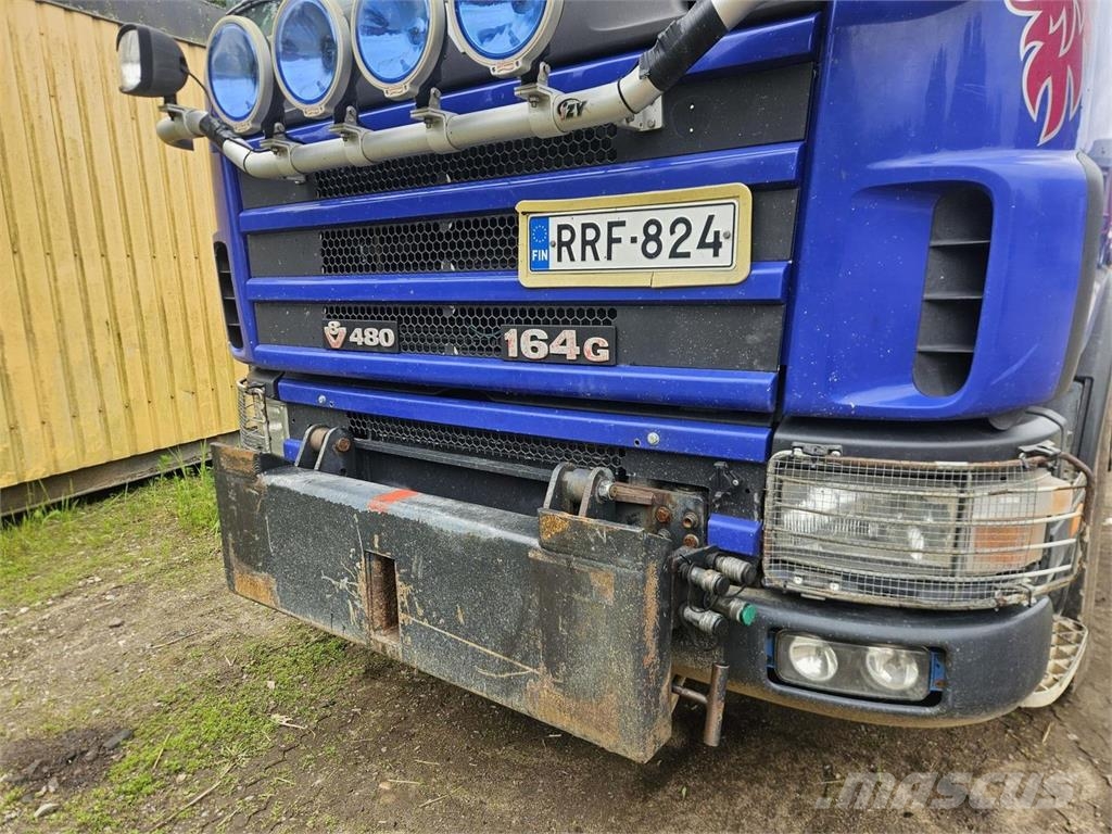 Scania R164 8x4, alaterä, aurapuskuri Komunalna vozila