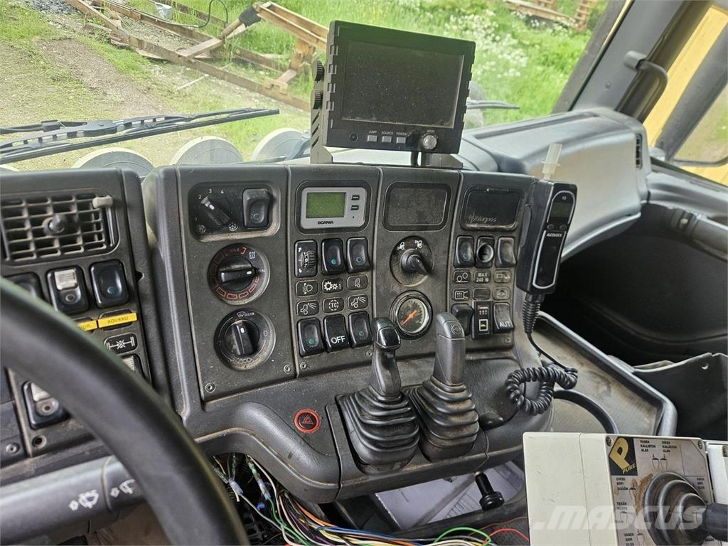 Scania R164 8x4, alaterä, aurapuskuri Komunalna vozila