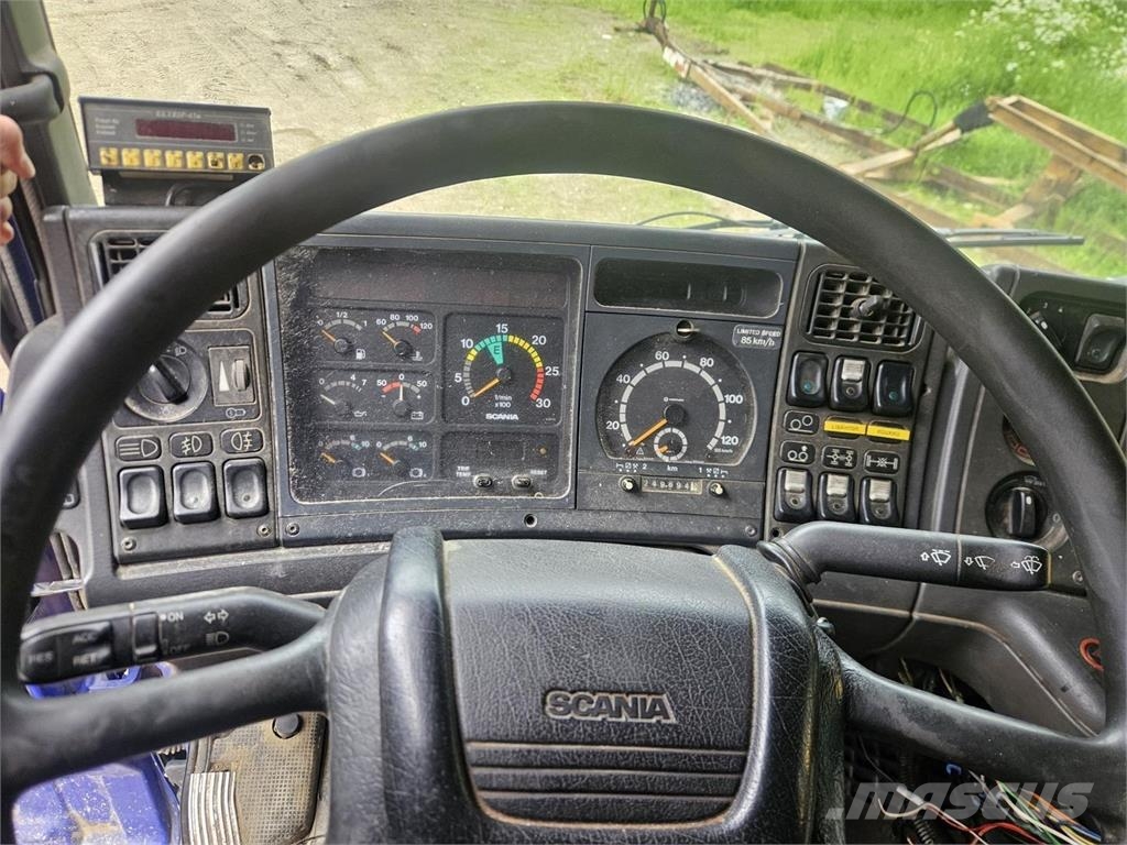 Scania R164 8x4, alaterä, aurapuskuri Komunalna vozila