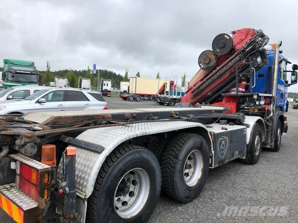 Scania R420 8x4 euro4 Kraanaga veokid