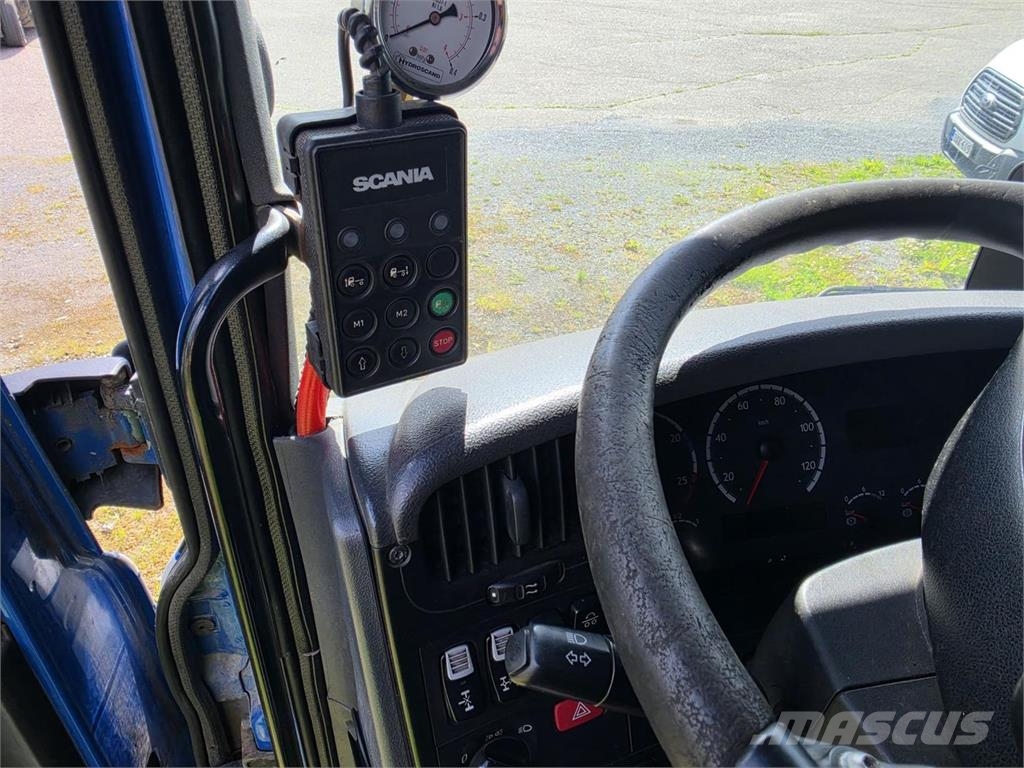 Scania R420 8X4, Meiller RK 20.70 Koukkuauto Camiones elevadores de gancho