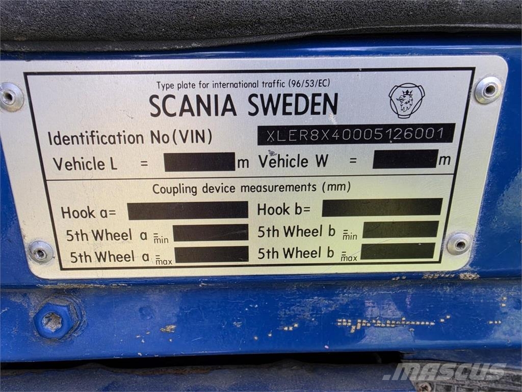 Scania R420 8X4, Meiller RK 20.70 Koukkuauto Camiones elevadores de gancho