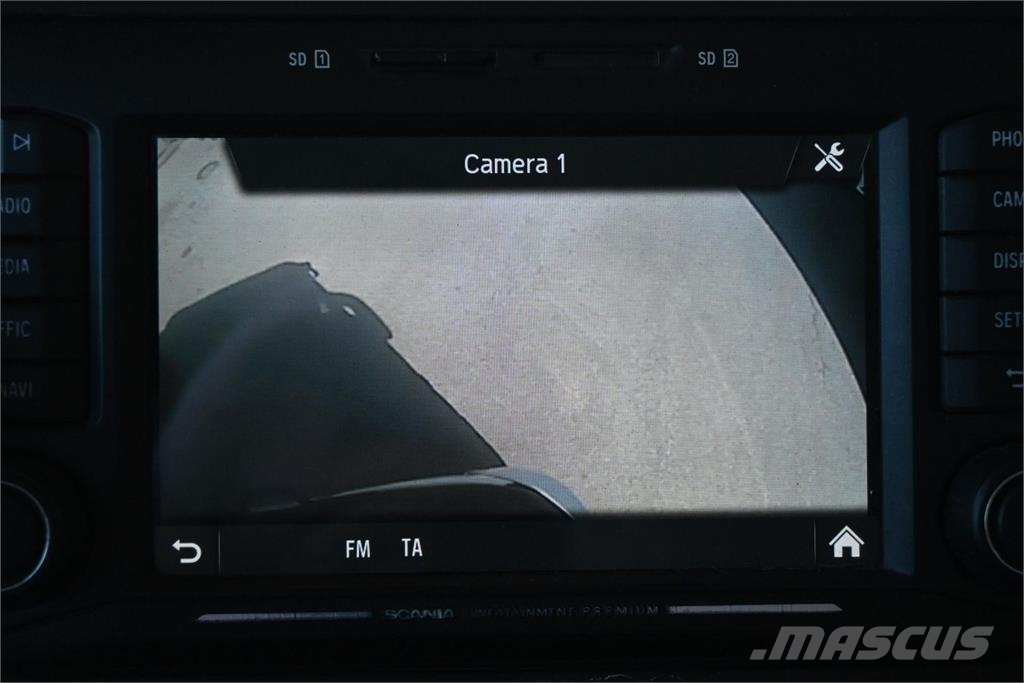 Scania R450 6x2 umpikaappi Camiones con caja de remolque