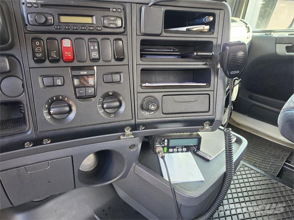 Scania R480 6X2 Vaijerivaihtolava-auto Vrachtwagen met containersysteem