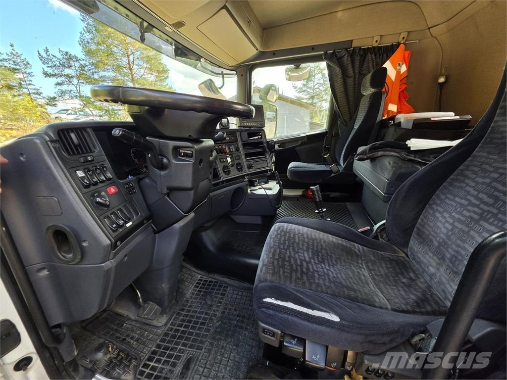 Scania R480 6X2 Vaijerivaihtolava-auto Vrachtwagen met containersysteem