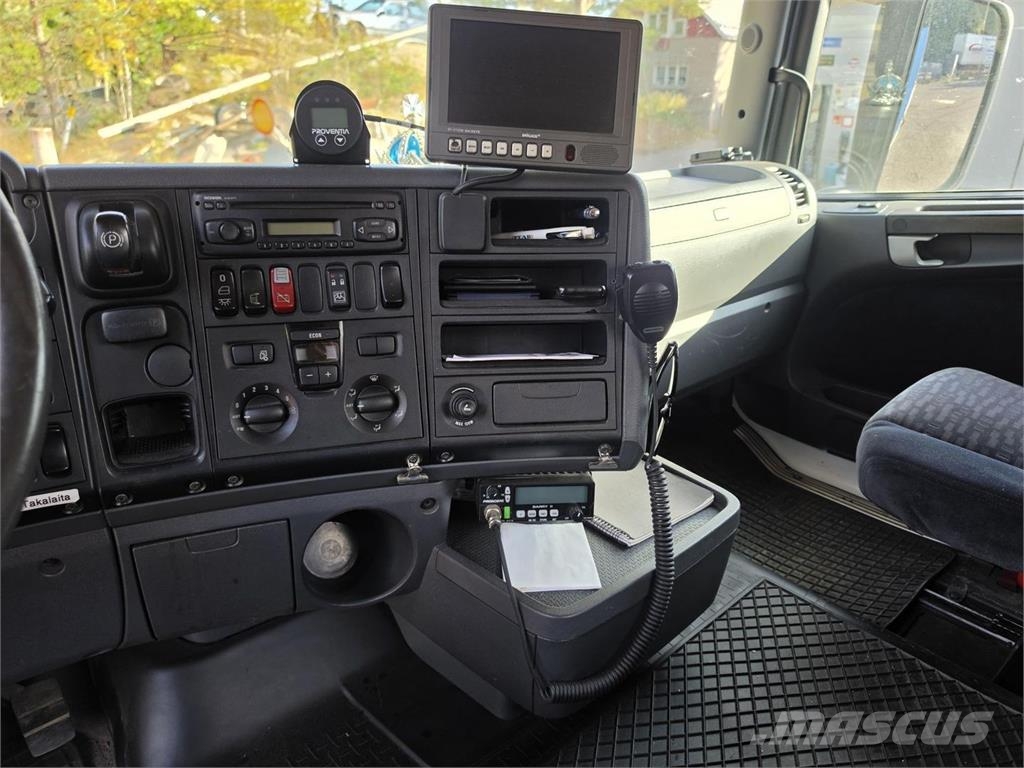 Scania R480 6X2 Vaijerivaihtolava-auto Vrachtwagen met containersysteem