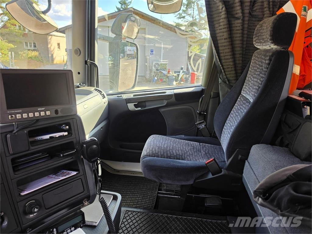 Scania R480 6X2 Vaijerivaihtolava-auto Vrachtwagen met containersysteem