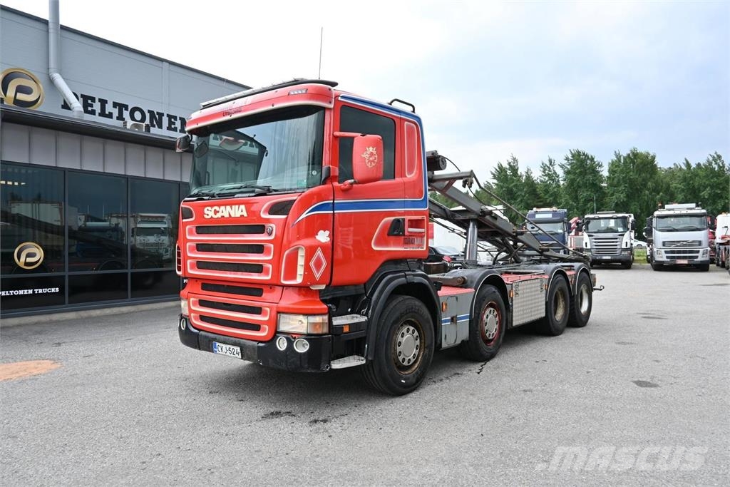 Scania R480 8x4 Camiones elevadores de gancho
