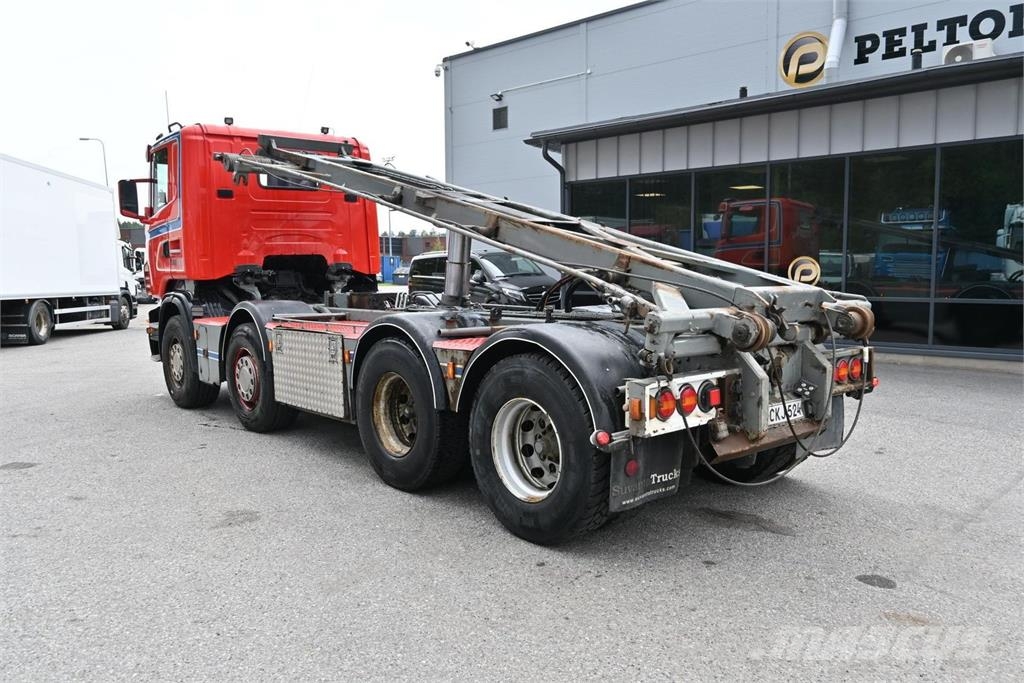 Scania R480 8x4 Camiones elevadores de gancho