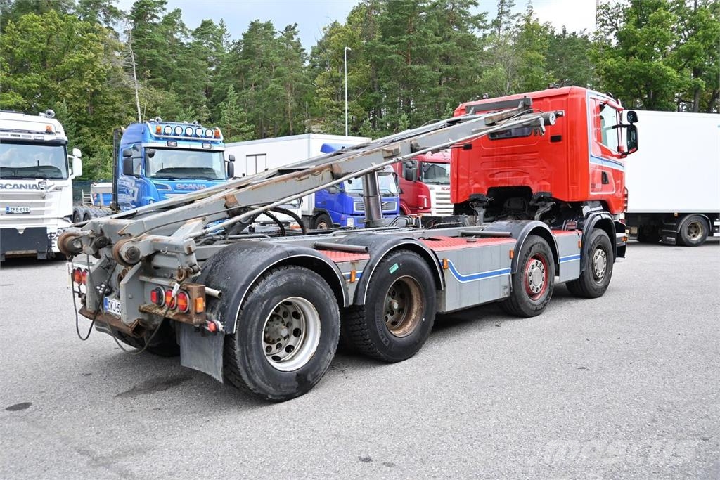 Scania R480 8x4 Camiones elevadores de gancho