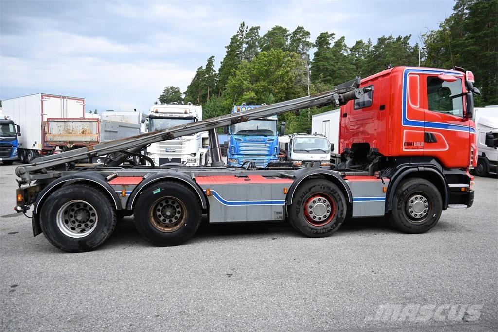 Scania R480 8x4 Camiones elevadores de gancho
