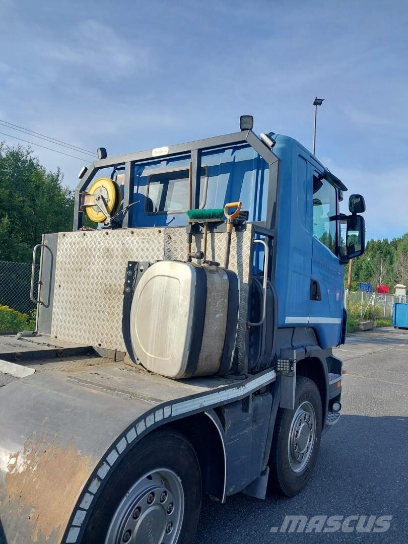 Scania R500 Camiones de transporte de maquinaria forestal