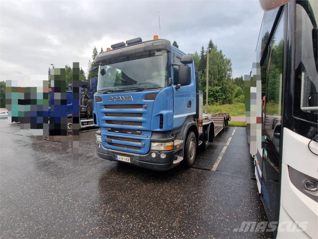 Scania R500 Camiones de transporte de maquinaria forestal