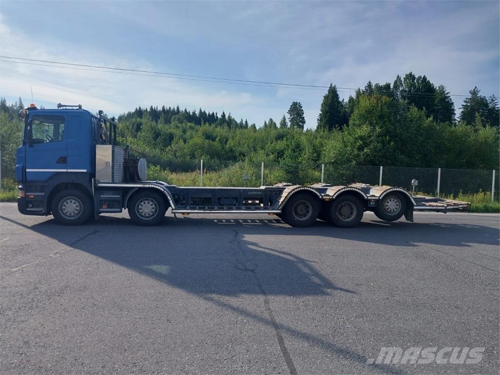 Scania R500 Camiones de transporte de maquinaria forestal