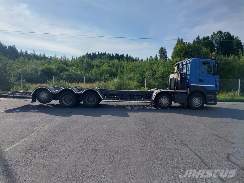 Scania R500 Camiones de transporte de maquinaria forestal