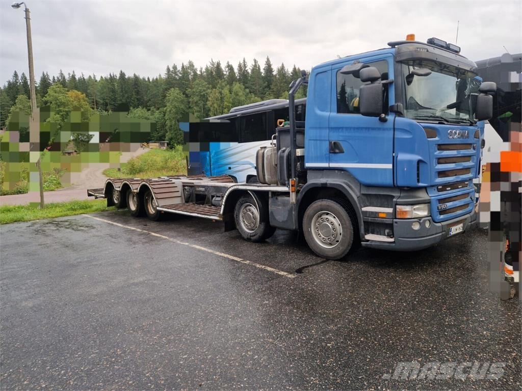 Scania R500 Camiones de transporte de maquinaria forestal