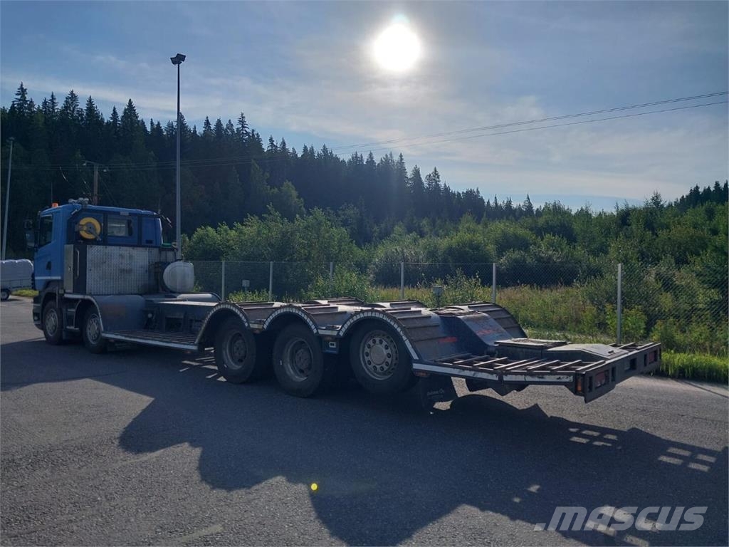 Scania R500 Camiones de transporte de maquinaria forestal