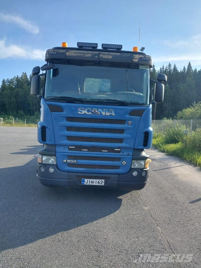 Scania R500 Camiones de transporte de maquinaria forestal