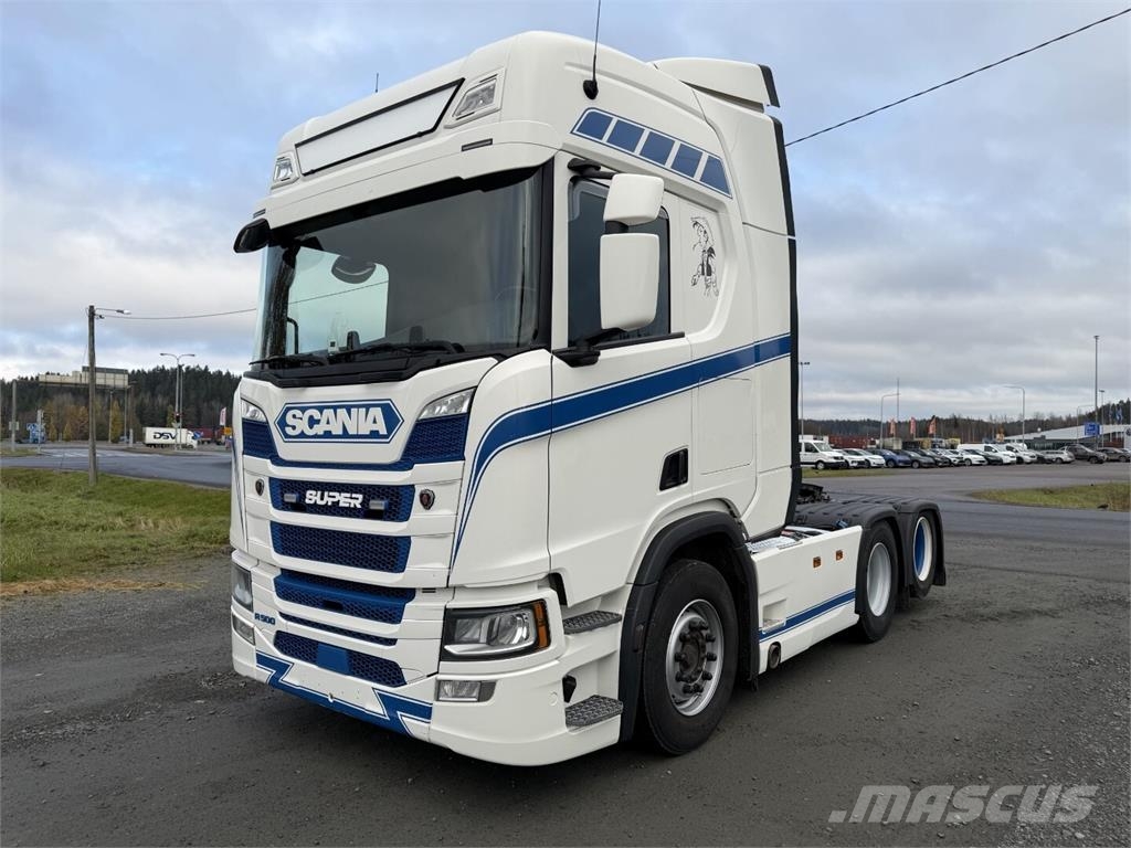 Scania R500 6x2 Täysilma hidastin Tracteur routier