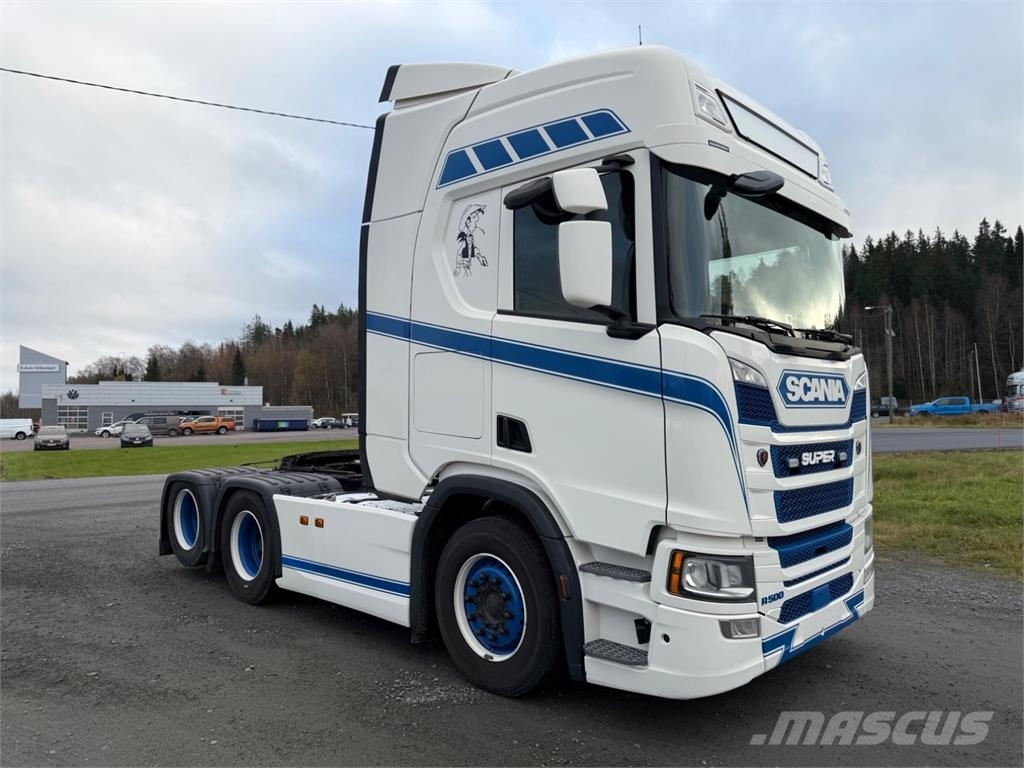 Scania R500 6x2 Täysilma hidastin Tracteur routier
