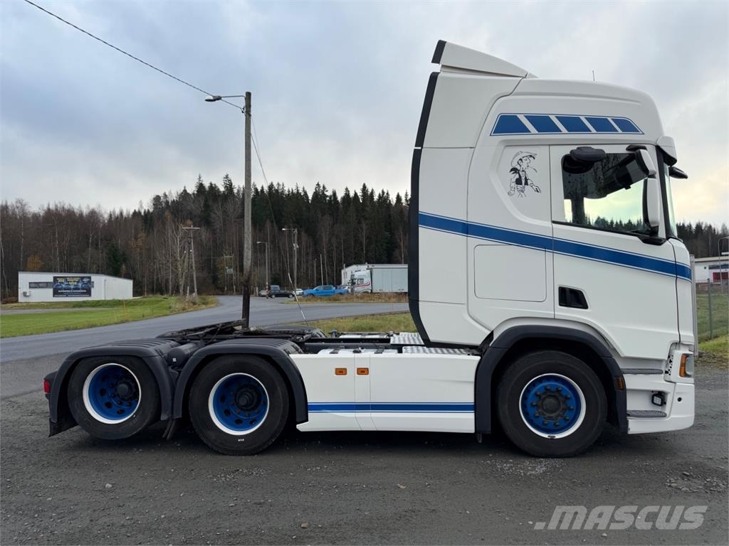 Scania R500 6x2 Täysilma hidastin Tracteur routier