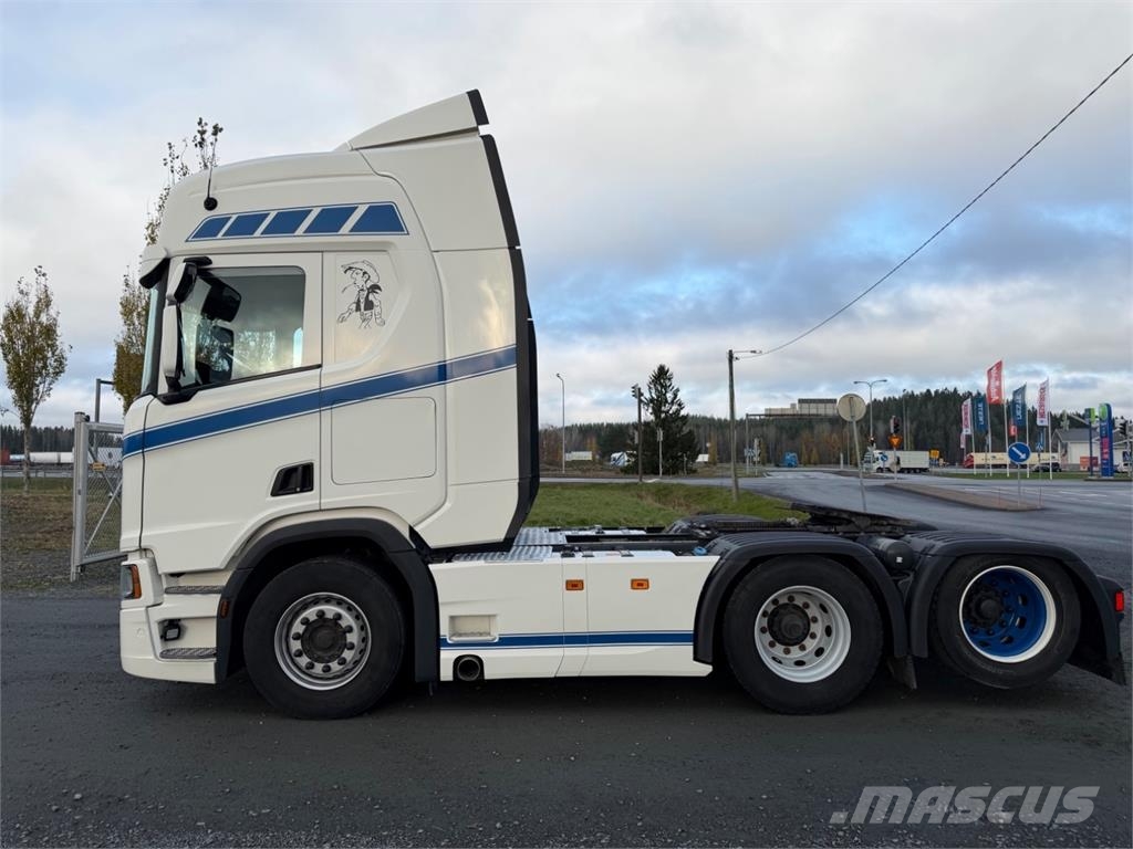 Scania R500 6x2 Täysilma hidastin Tracteur routier