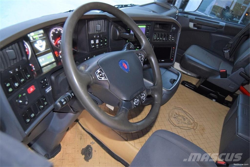 Scania R500 8x2 Vaihtolava-auto 훅 리프트 트럭