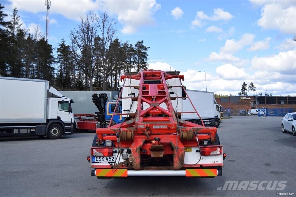 Scania R500 8x2 Vaihtolava-auto 훅 리프트 트럭